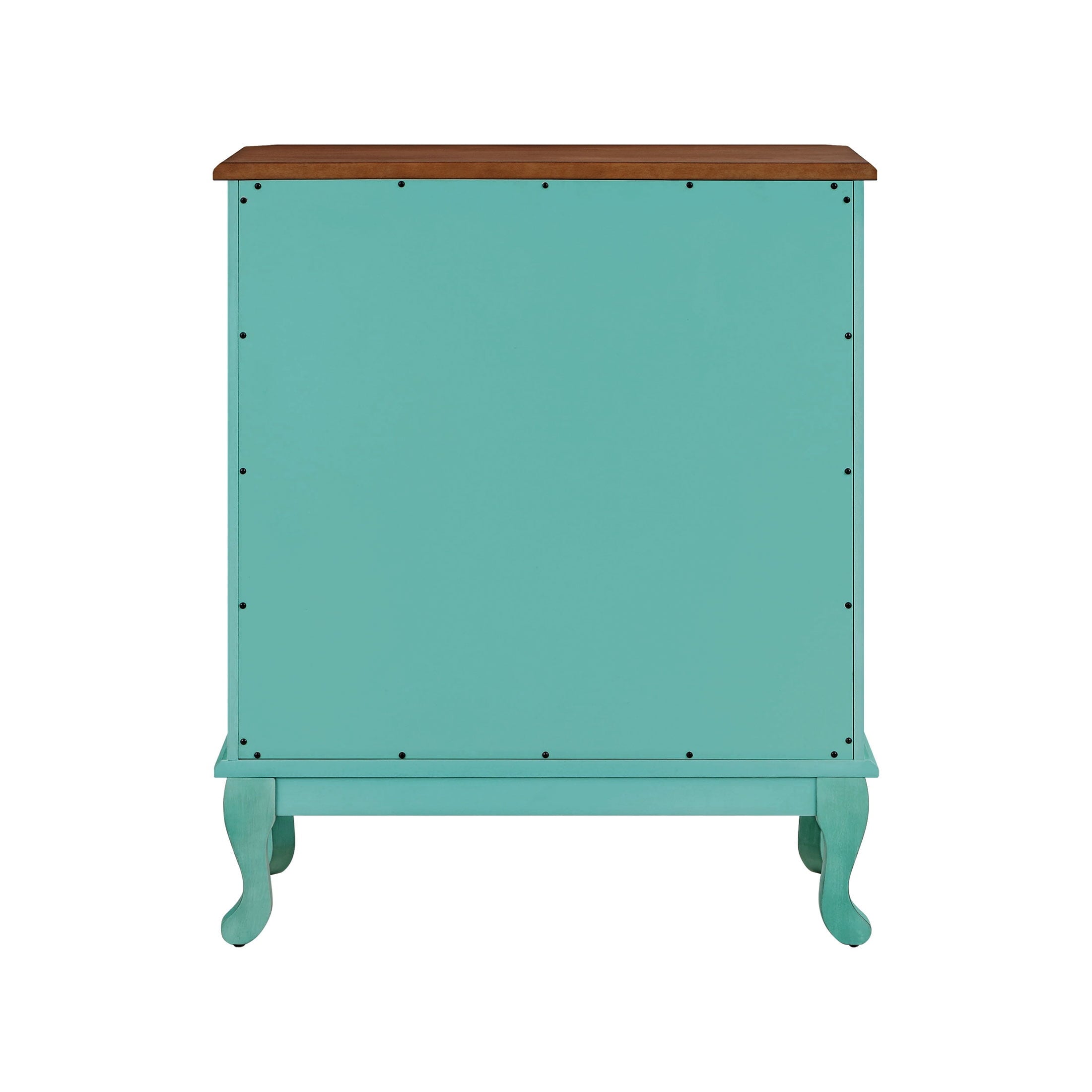 PioneerHome™ 4-Drawer Dresser Made With Solid Wood Frame, Teal - PioneerHome™