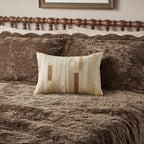 PioneerHome™ Ranch Patchwork Cowhide Lumbar Pillow 14" x 20" - PioneerHome™