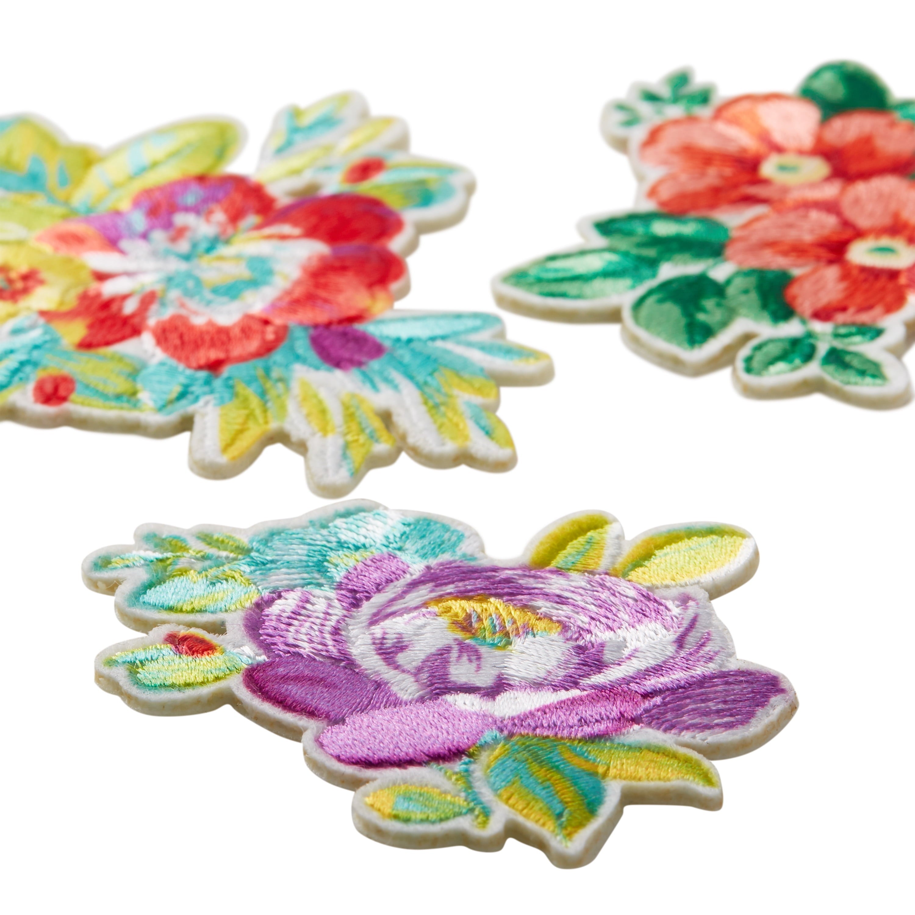 PioneerHome™ Assorted Adhesive Iron-on Patch Appliques Set, 7-Piece - PioneerHome™