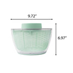 PioneerHome™ 4.5-Quart Electric Salad Spinner - Rustic Home Decor Perfect - PioneerHome™