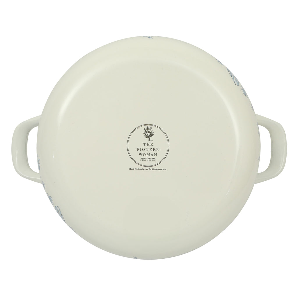 PioneerHome™ Agatha Enamel-on-Steel 6-Quart Dutch Oven, Blue - PioneerHome™