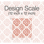 PioneerHome™ Pink Salmon Washy Trellis Peel and Stick Wallpaper, 18" x 18.86' - PioneerHome™