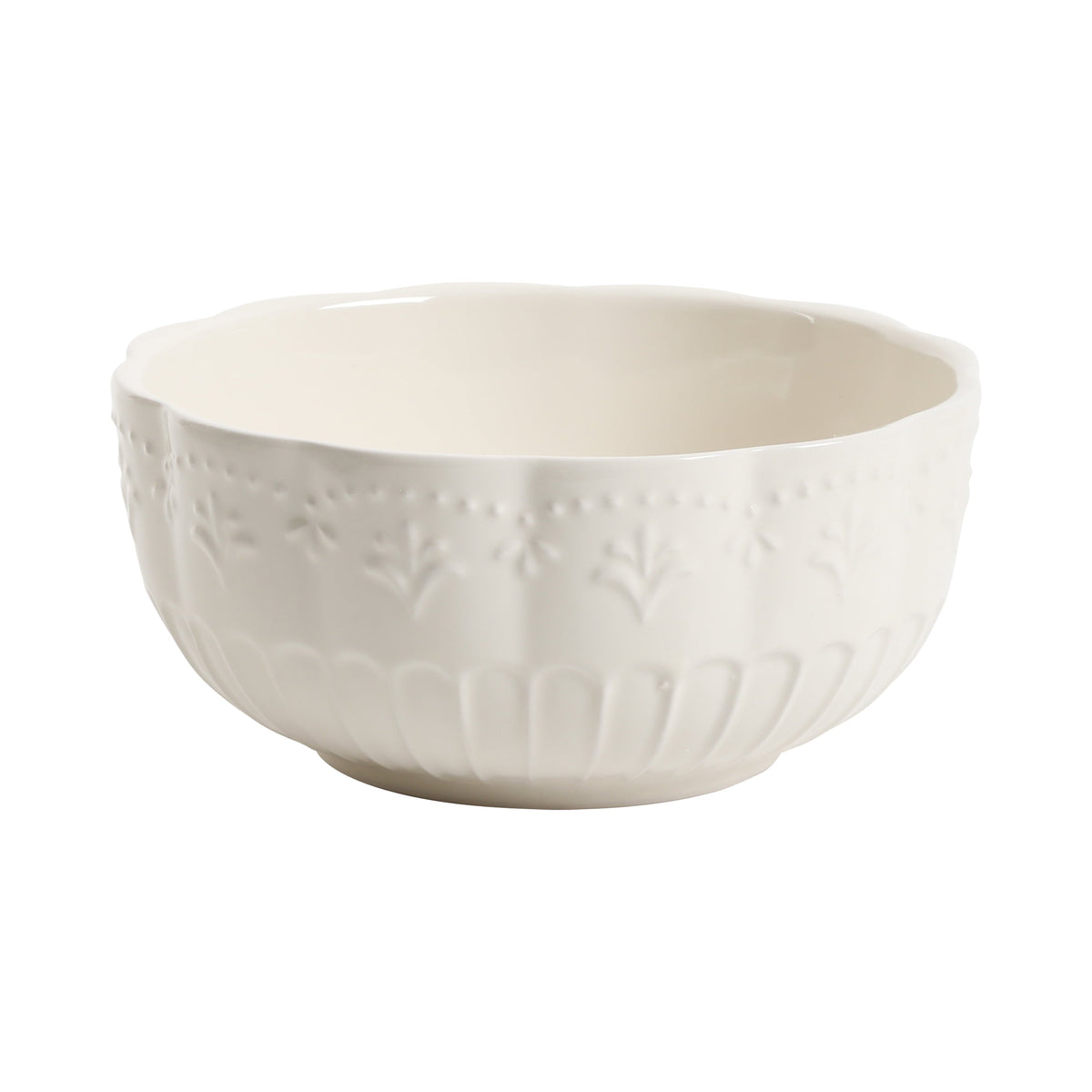 PioneerHome™ Toni 12-Piece Plates & Bowls Dinnerware Set, Linen - PioneerHome™