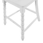 PioneerHome™ Harper Counter-height Wood Stools, 2 Pack, White - PioneerHome™
