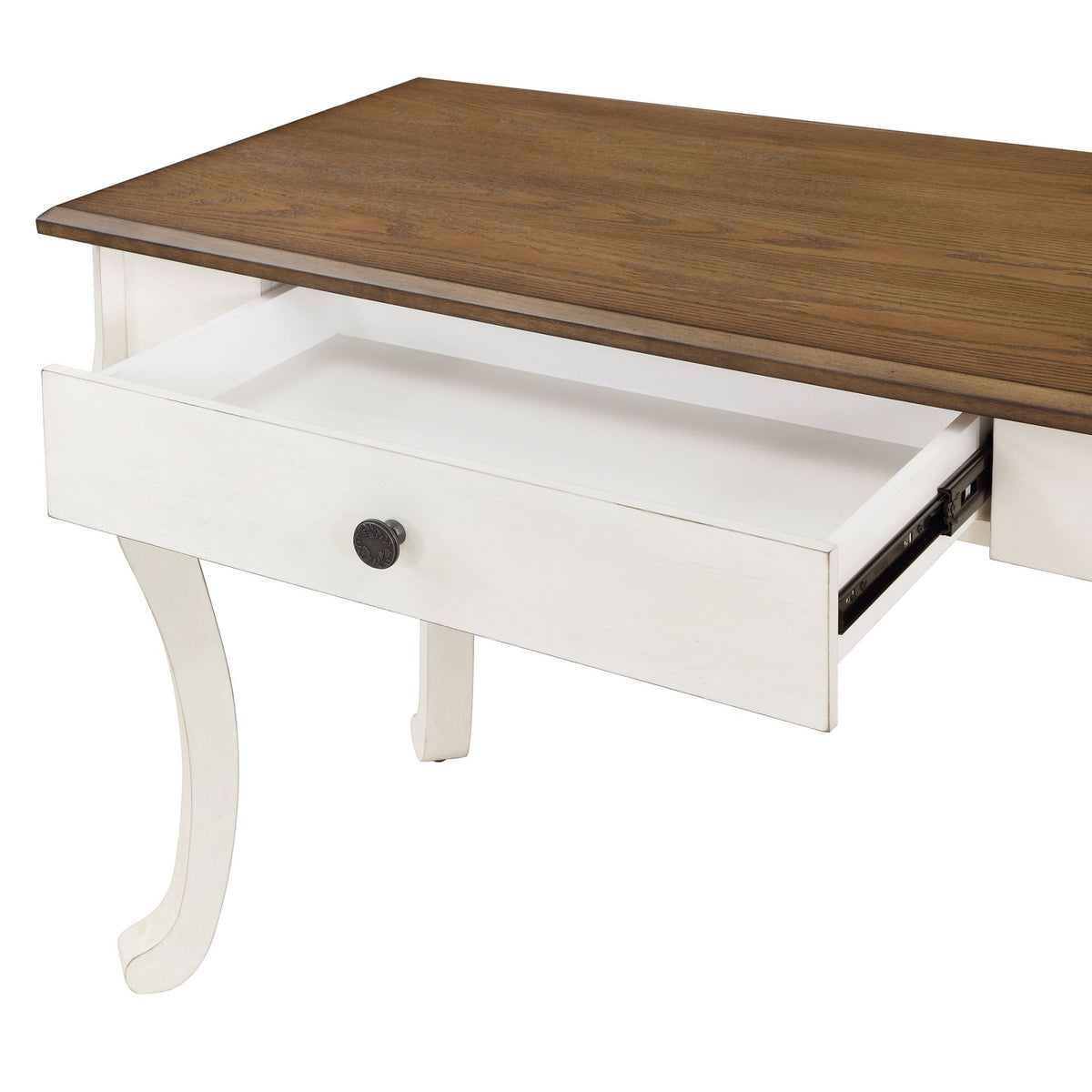 PioneerHome™ Vanity Set and Stool with Tri-Fold Mirror and Made With Solid Wood Frame, - PioneerHome™