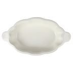 PioneerHome™ 3-Quart Oval Pumpkin Stoneware Baker with Lid, Linen - PioneerHome™