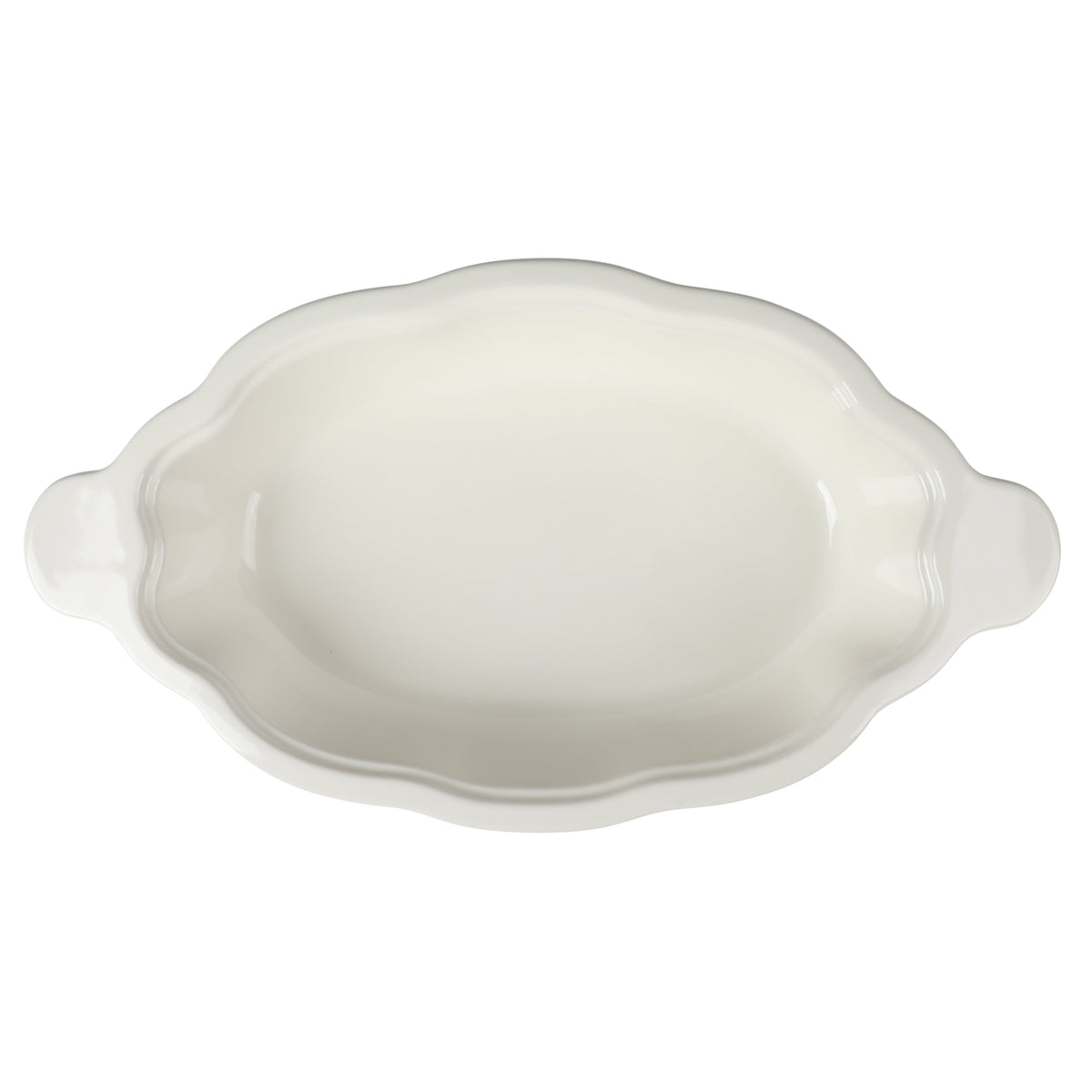 PioneerHome™ 3-Quart Oval Pumpkin Stoneware Baker with Lid, Linen - PioneerHome™