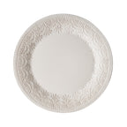 PioneerHome™ Vintage Lace 12-Piece Ceramic Dinnerware Set, Linen - PioneerHome™