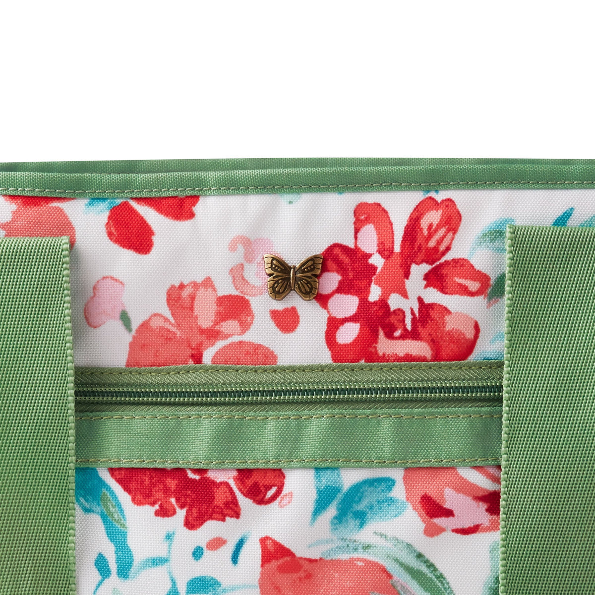 PioneerHome™ Insulated Lunch Kit Set with Extra Bag and Bottle, Gorgeous Garden - Cottagecore - PioneerHome™