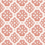 PioneerHome™ Pink Salmon Washy Trellis Peel and Stick Wallpaper, 18" x 18.86' - PioneerHome™