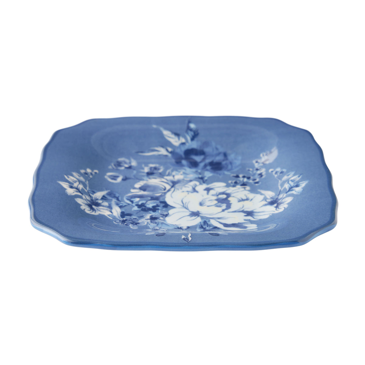 PioneerHome™ Delilah Stoneware Appetizer Plates, Blue, Set of 6 - PioneerHome™