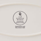 PioneerHome™ Agatha Stoneware 16-inch Serving Platter, Blue - PioneerHome™