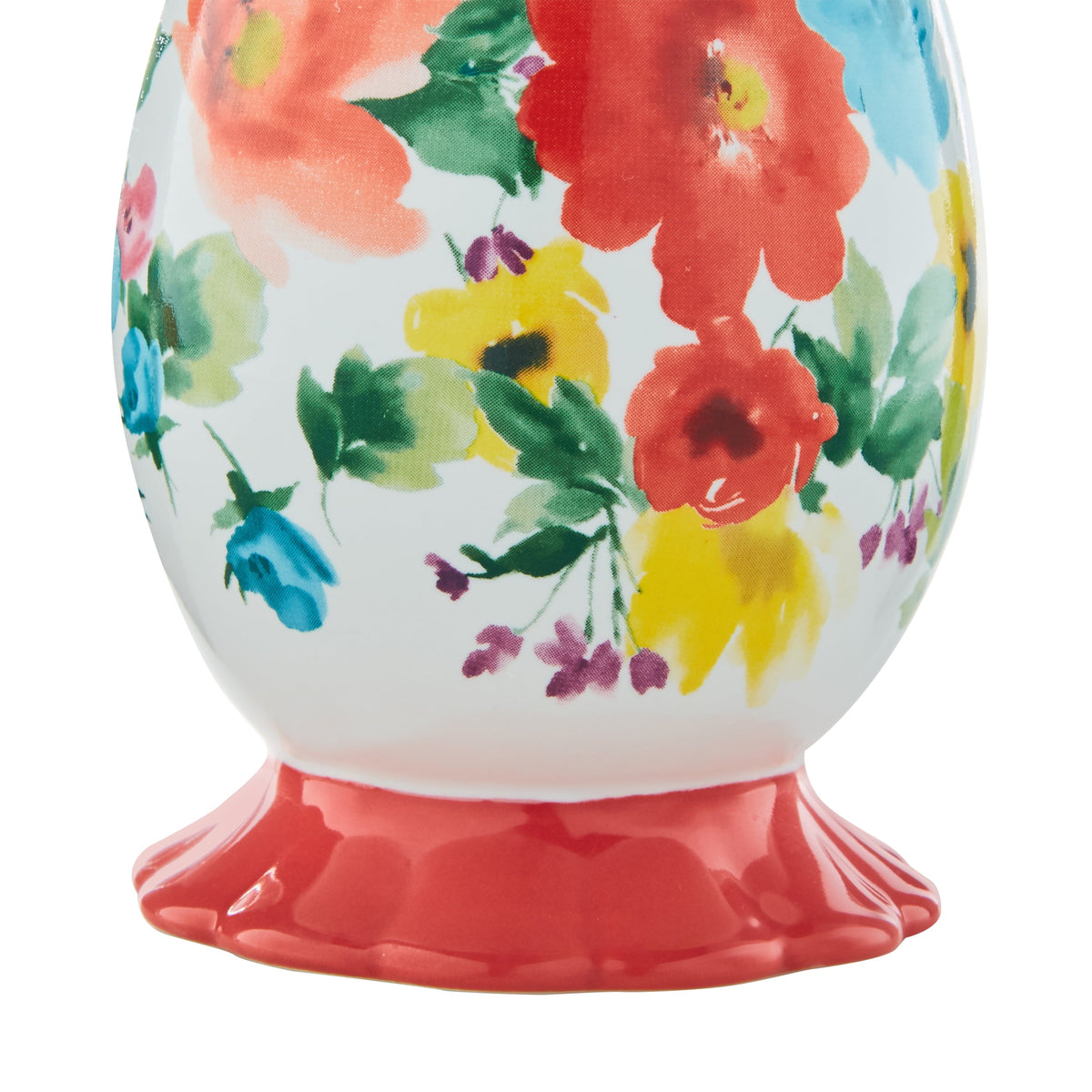PioneerHome™ Multi- Color 2 Piece Ceramic Bath Accessories Set, Breezy Blossom - PioneerHome™