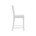 PioneerHome™ Harper Counter-height Wood Stools, 2 Pack, White - PioneerHome™