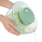PioneerHome™ 4.5-Quart Electric Salad Spinner - Rustic Home Decor Perfect - PioneerHome™