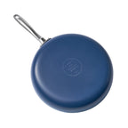 PioneerHome™ Harlow 12" Ceramic Non-Stick Fry Pan, Denim Blue - PioneerHome™