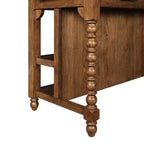 PioneerHome™ Harper Kitchen Island with Drawers, Homestead Brown - PioneerHome™