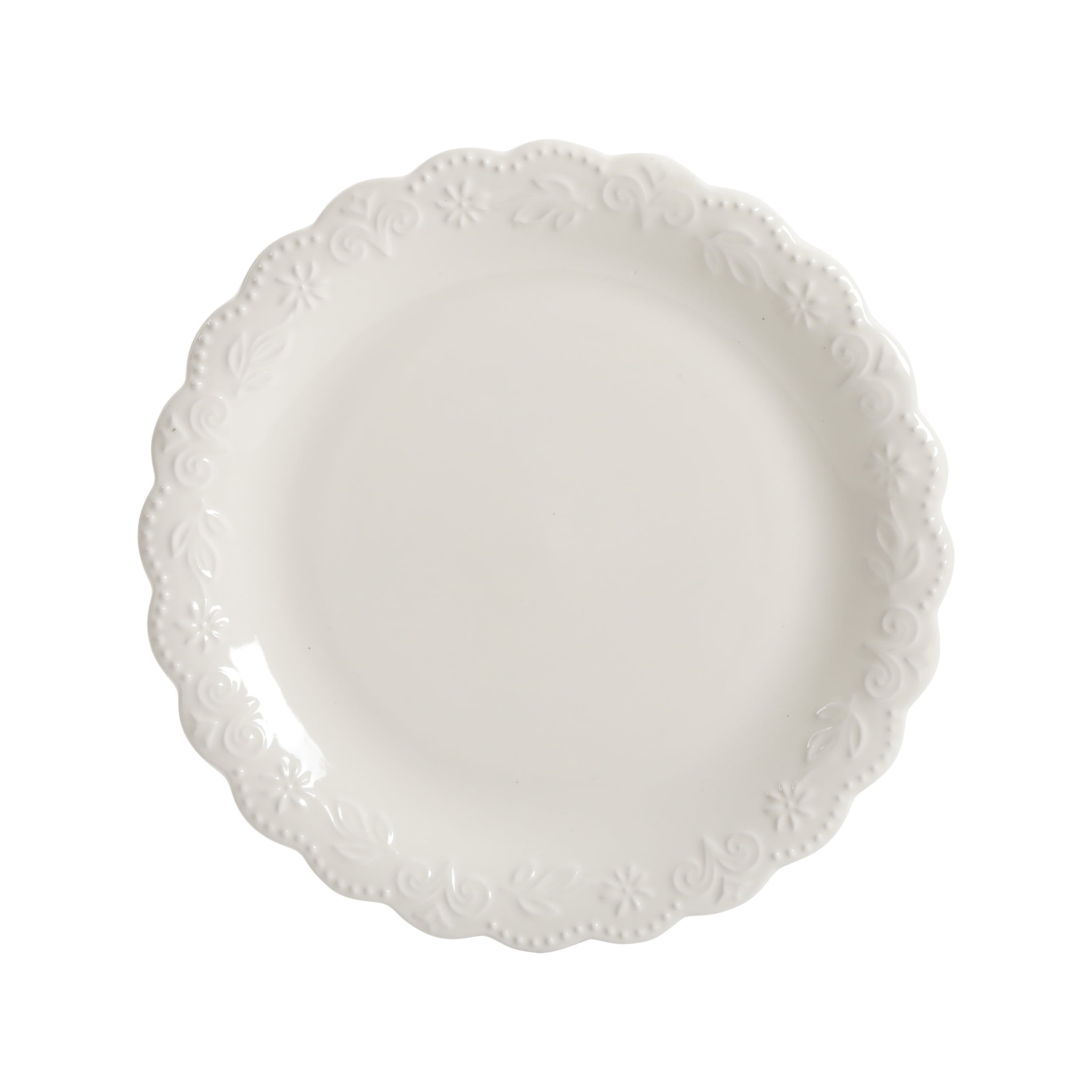 PioneerHome™ Toni 12-Piece Plates & Bowls Dinnerware Set, Linen - PioneerHome™