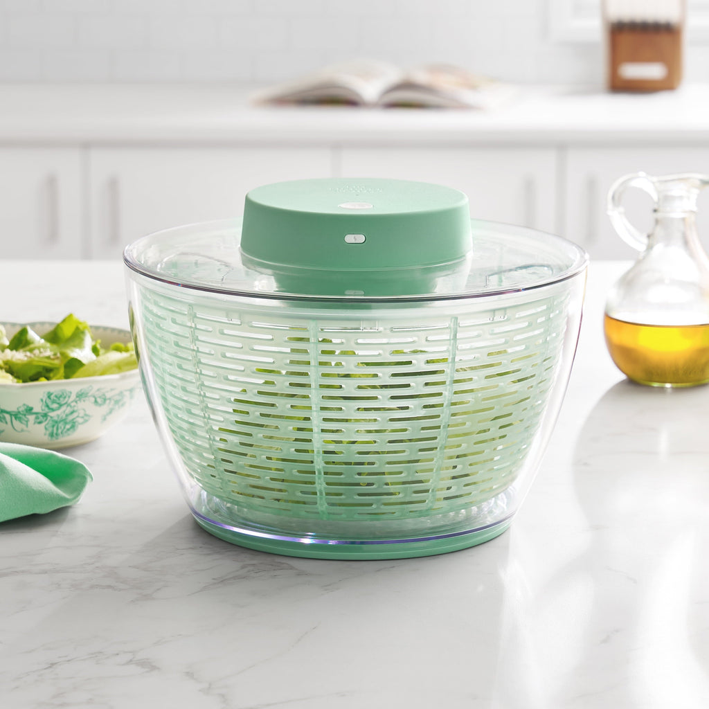PioneerHome™ 4.5-Quart Electric Salad Spinner - Rustic Home Decor Perfect - PioneerHome™