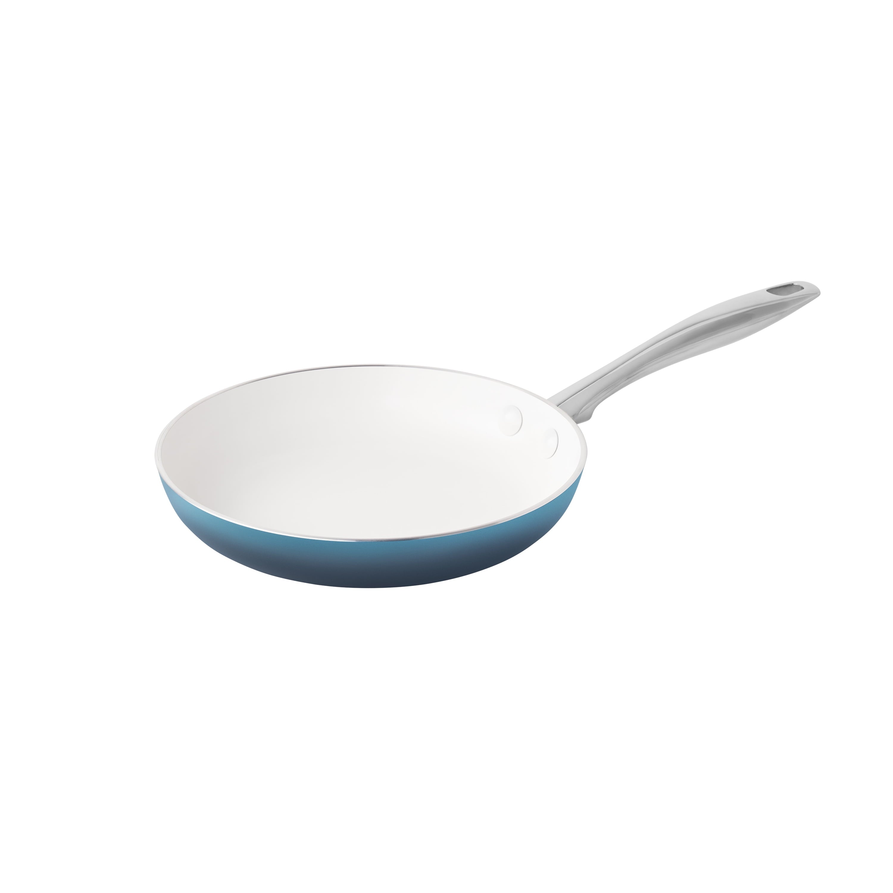 PioneerHome™ Harlow 15-Piece Cookware Set, Ceramic Non-Stick Pots and Pans Set, Denim Blue - PioneerHome™