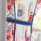 PioneerHome™ Sheer Cotton Curtain Panel, Floral,1 Panel, 50"W x 84"L - PioneerHome™