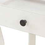 PioneerHome™ Vanity Set and Stool with Tri-Fold Mirror and Made With Solid Wood Frame, - PioneerHome™