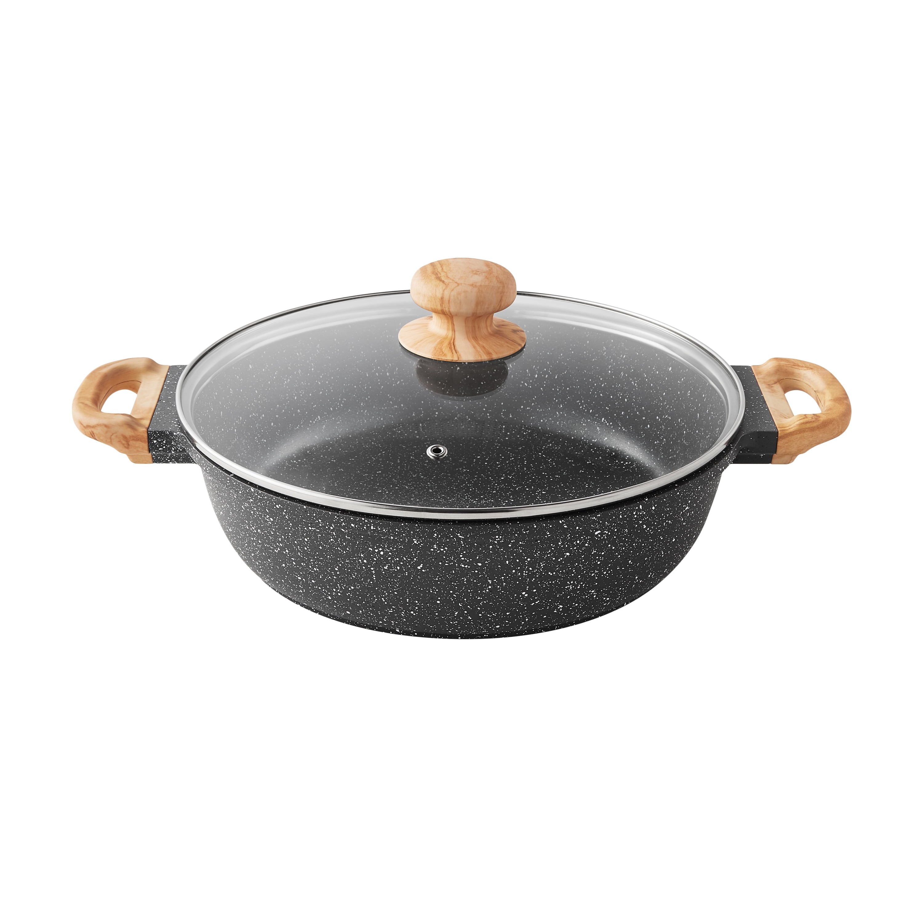 PioneerHome™ Prairie Signature 14-Piece Cast Aluminum Cookware Set, Charcoal - PioneerHome™