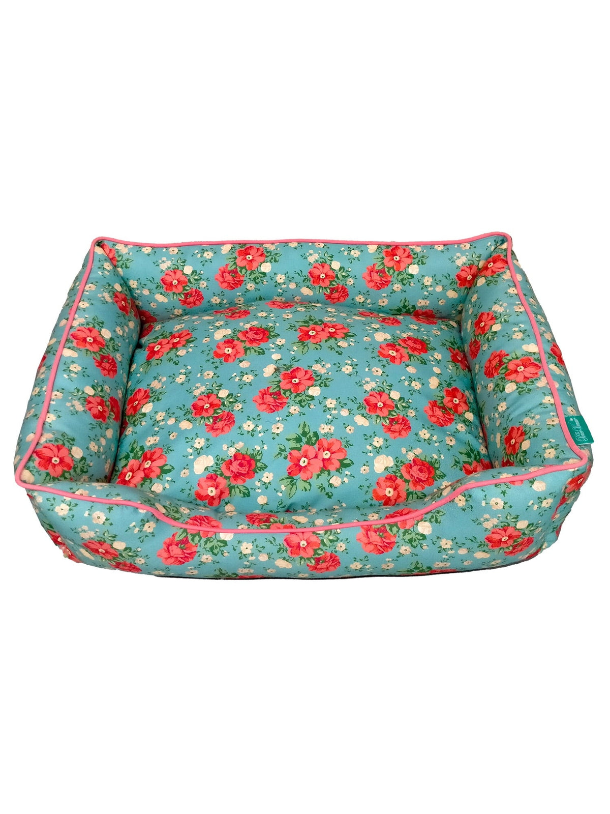 PioneerHome™ Vintage Floral Medium Pet Bed, Multi-Color, 25" x 21" - PioneerHome™