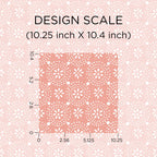 PioneerHome™ Green Floral Geo Peel And Stick Vinyl Wallpaper, 215-in by 20.5-in, 30.75 sq. - PioneerHome™