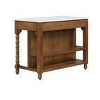PioneerHome™ Harper Kitchen Island with Drawers, Homestead Brown - PioneerHome™