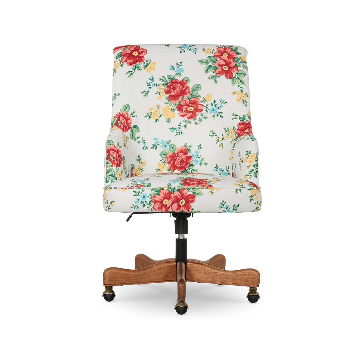 PioneerHome™ Office Chair, White - Classic Cottagecore Essential Perfect For - PioneerHome™