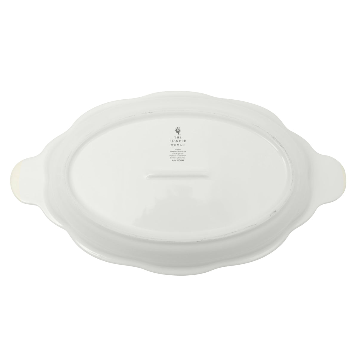 PioneerHome™ 3-Quart Oval Pumpkin Stoneware Baker with Lid, Linen - PioneerHome™