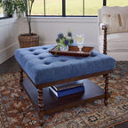 PioneerHome™ Harper Rustic Brown Decorative Tray with Beaded Rim, 18.7 x 12.4 inches - PioneerHome™