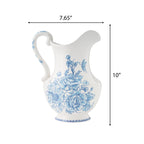 PioneerHome™ Agatha Stoneware 2-Quart Pitcher, Blue - PioneerHome™