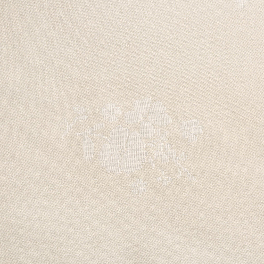 PioneerHome™ Tonal Floral Jacquard Woven Fabric Tablecloth, Light Taupe, 60"W x 102"L - PioneerHome™
