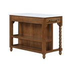 PioneerHome™ Harper Kitchen Island with Drawers, Homestead Brown - PioneerHome™
