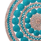 PioneerHome™ Braided Floral Round Rug, 48" - PioneerHome™