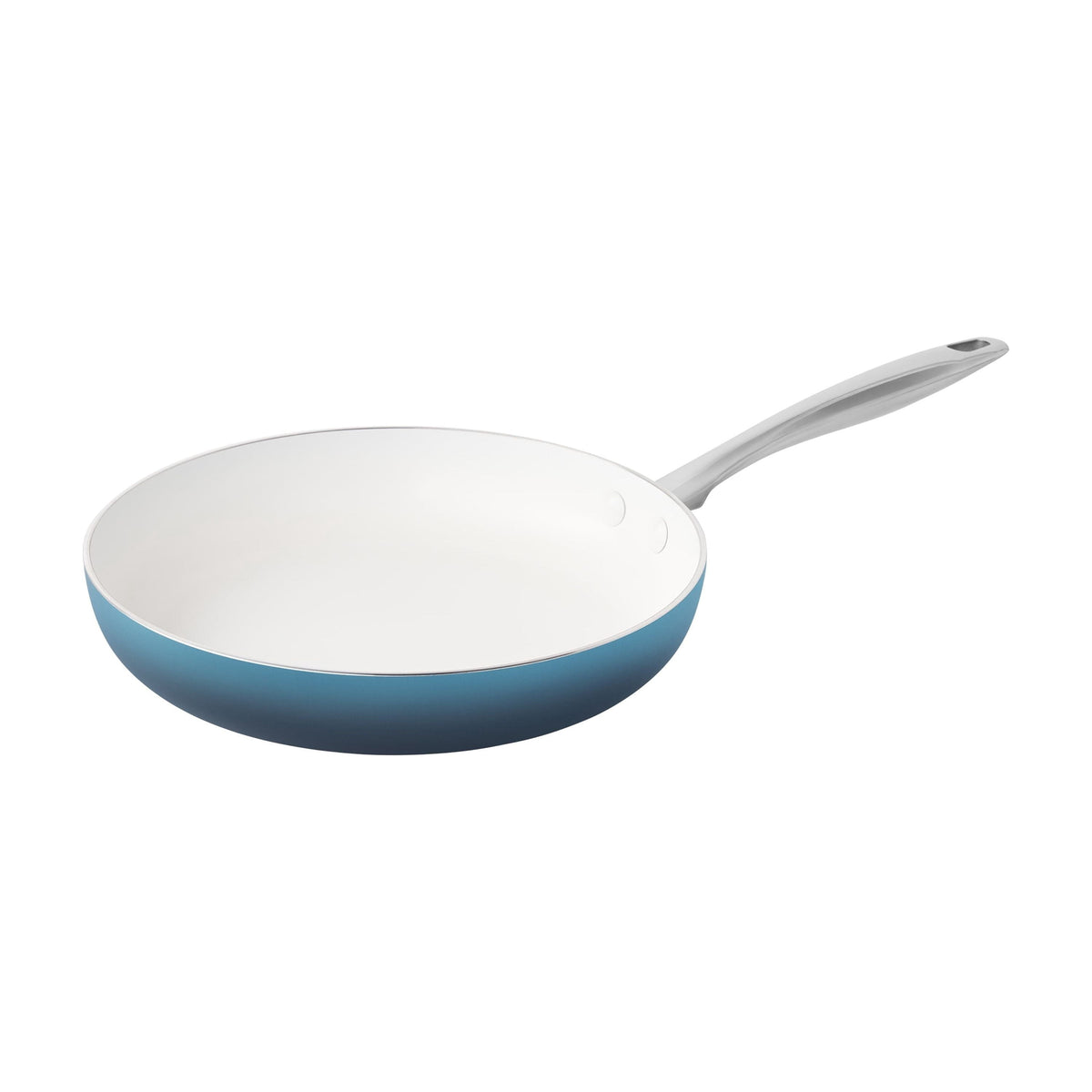 PioneerHome™ Harlow 15-Piece Cookware Set, Ceramic Non-Stick Pots and Pans Set, Denim Blue - PioneerHome™