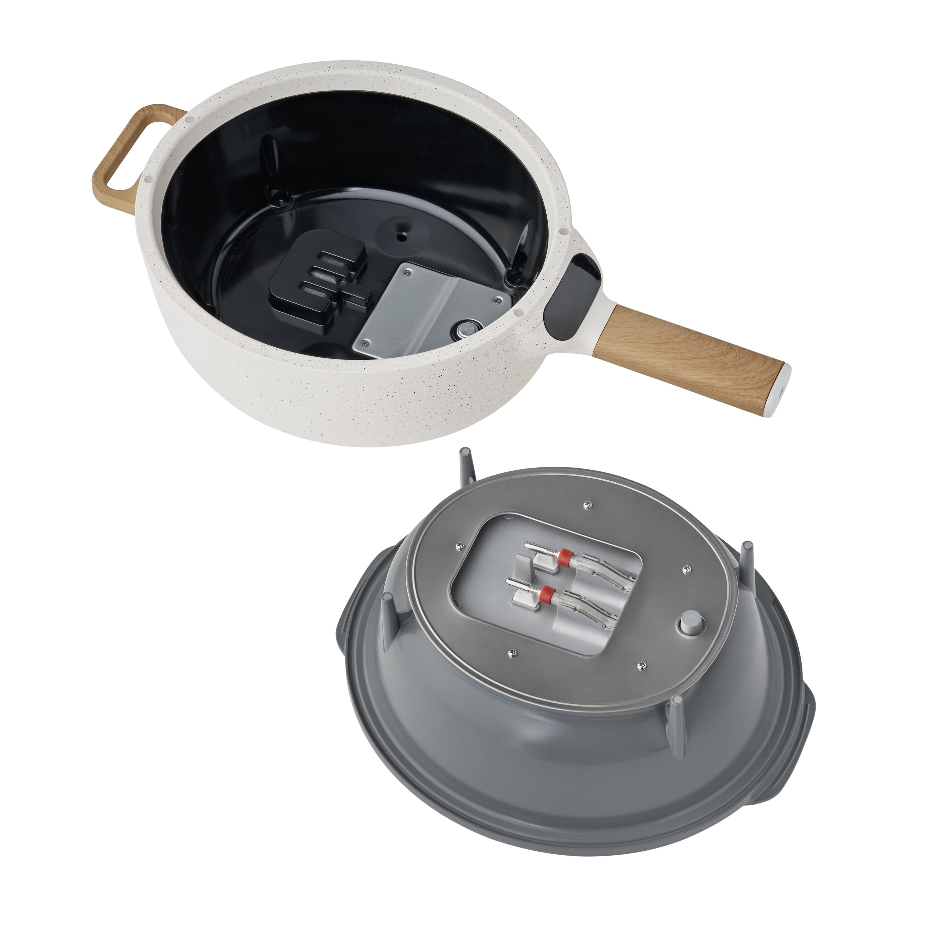 PioneerHome™ Electric Skillet with Detachable Handle - PioneerHome™