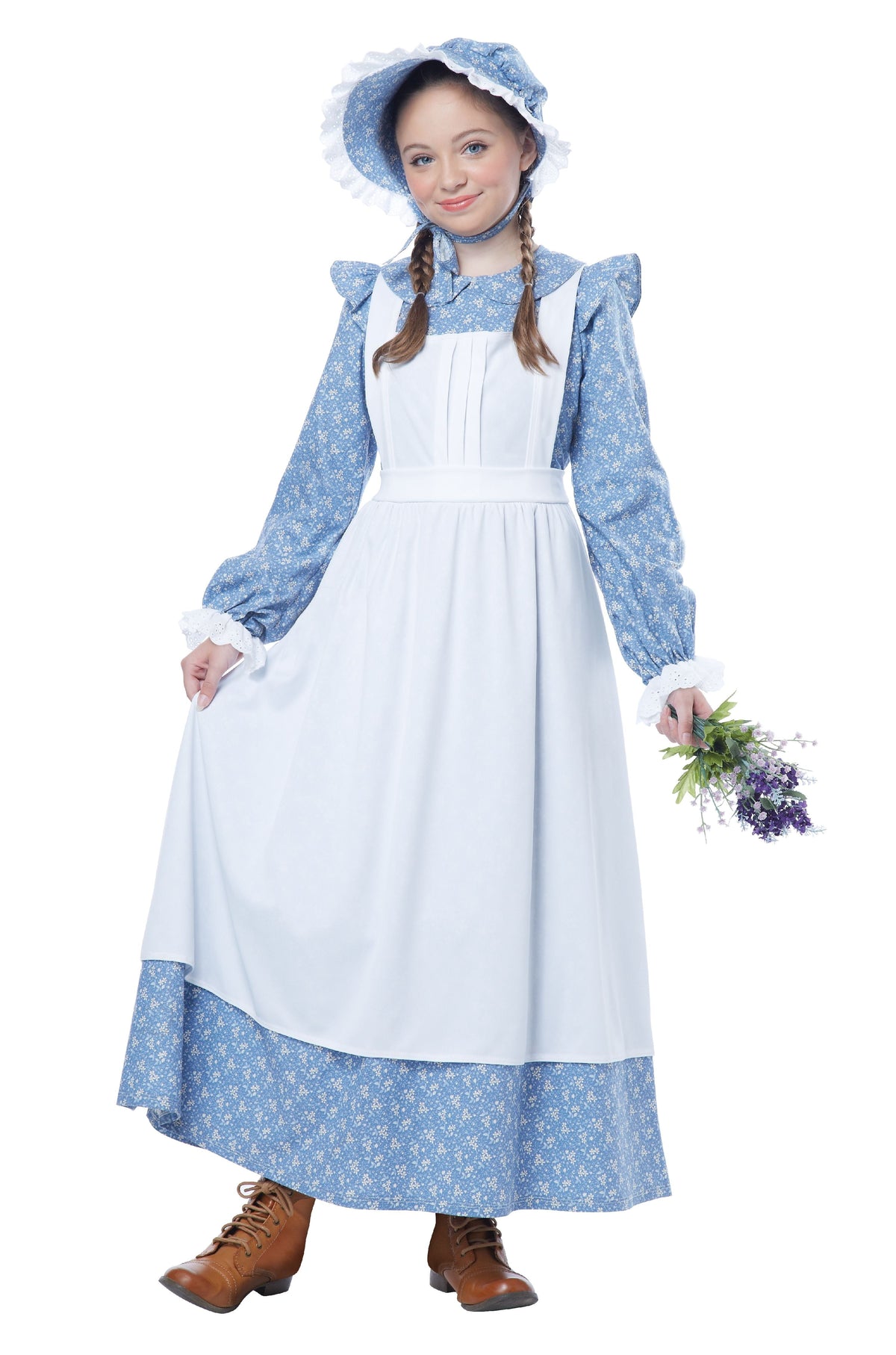 PioneerHome™ Pioneer Wizard of Oz Girl's Halloween Fancy-Dress Costume for Child, XS - PioneerHome™