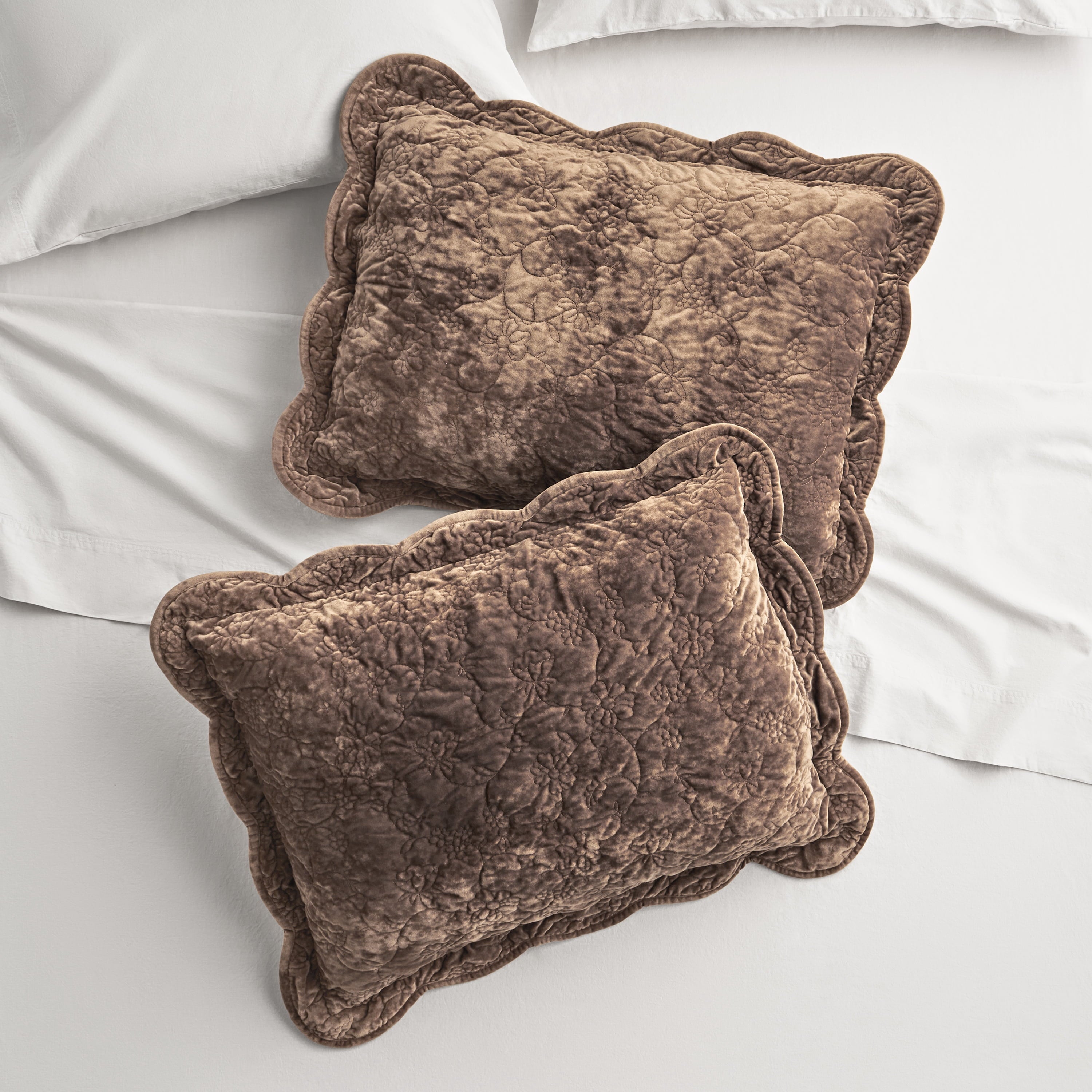 PioneerHome™ Agatha Floral Gauze Pillow Sham, Standard, Blue Dust, 2 Pack - Cozy Cottage - PioneerHome™