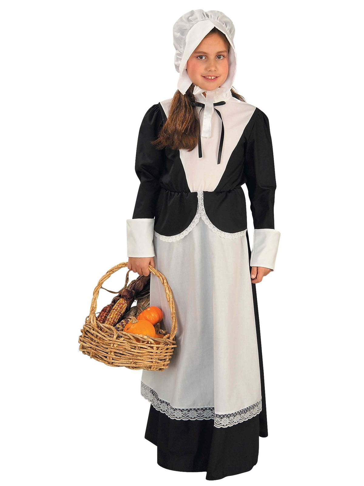 PioneerHome™ Pilgrim / Colonial Girl Costume - Vintage Cottagecore Dress Perfect For Your - PioneerHome™