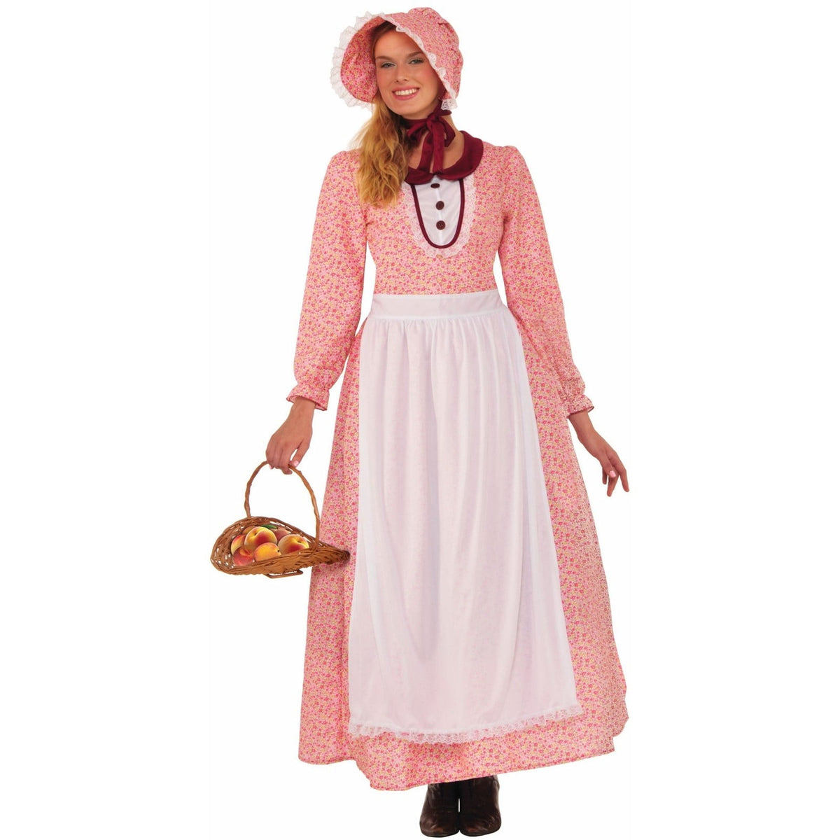 PioneerHome™ Pioneer Woman - Standard Adult Costume - Vintage Cottagecore Dress Perfect For - PioneerHome™