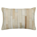 PioneerHome™ Ranch Patchwork Cowhide Lumbar Pillow 14" x 20" - PioneerHome™