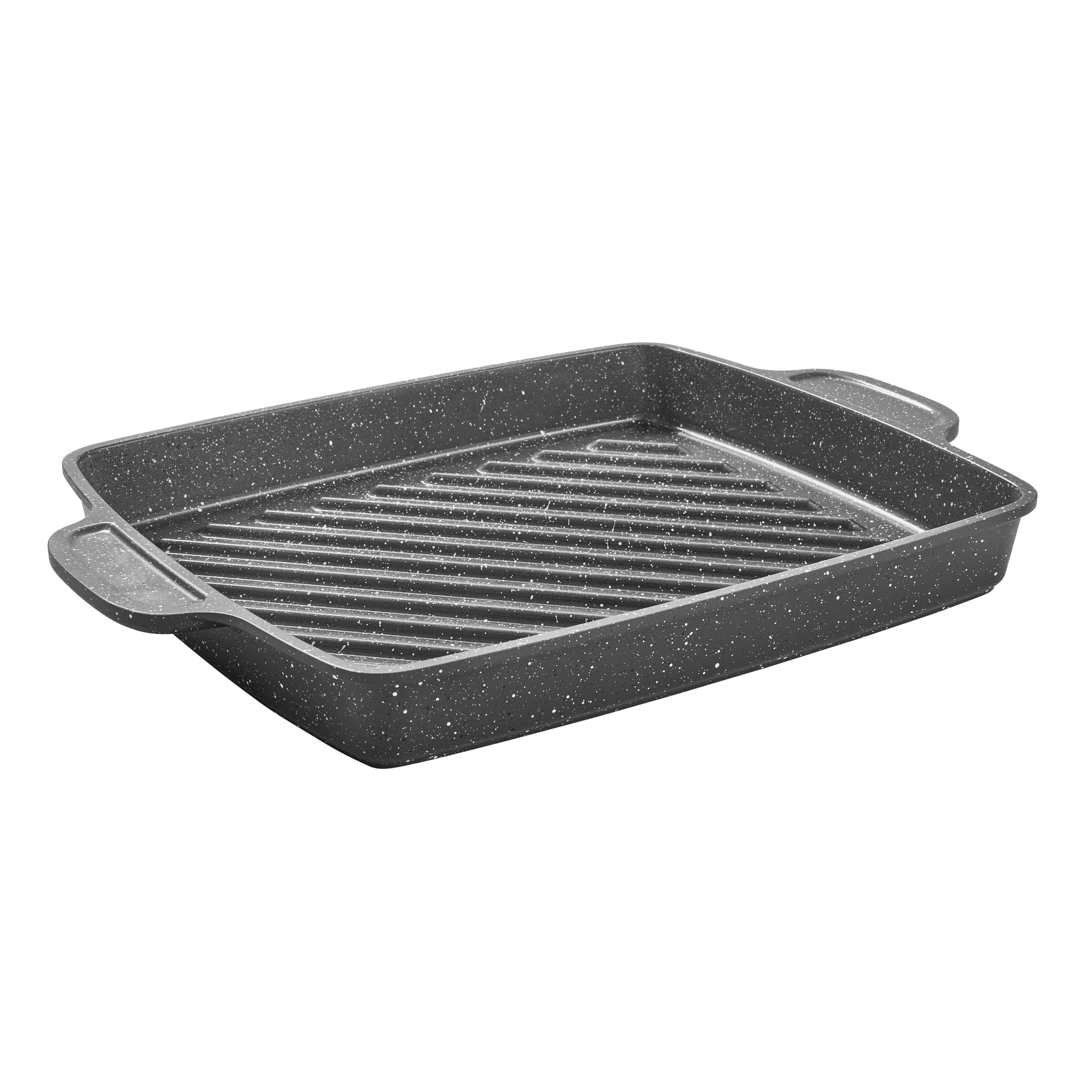 PioneerHome™ Prairie Signature 10x12 inch Cast Aluminum Nonstick Cowboy Steak Pan with Speckled Design - PioneerHome™