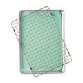 PioneerHome™ Aluminum Sheet Pan Set with Wire Rack & Silicone Baking Mat, 3-Piece, 13"x18" - PioneerHome™