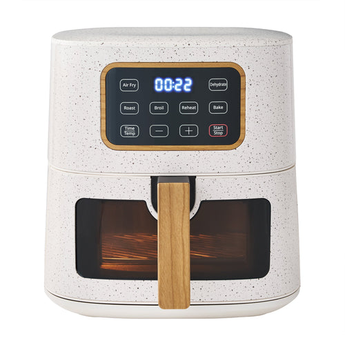 PioneerHome™ 5.8 Qt Air Fryer, Linen Speckle - Energy Efficient - PioneerHome™