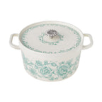 PioneerHome™ 5-Quart Enamel Cast Iron Dutch Oven with Lid, Dark Green - Rustic Home - PioneerHome™