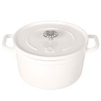 PioneerHome™ 5-Quart Enameled Cast Iron Dutch Oven with Lid, Linen - PioneerHome™
