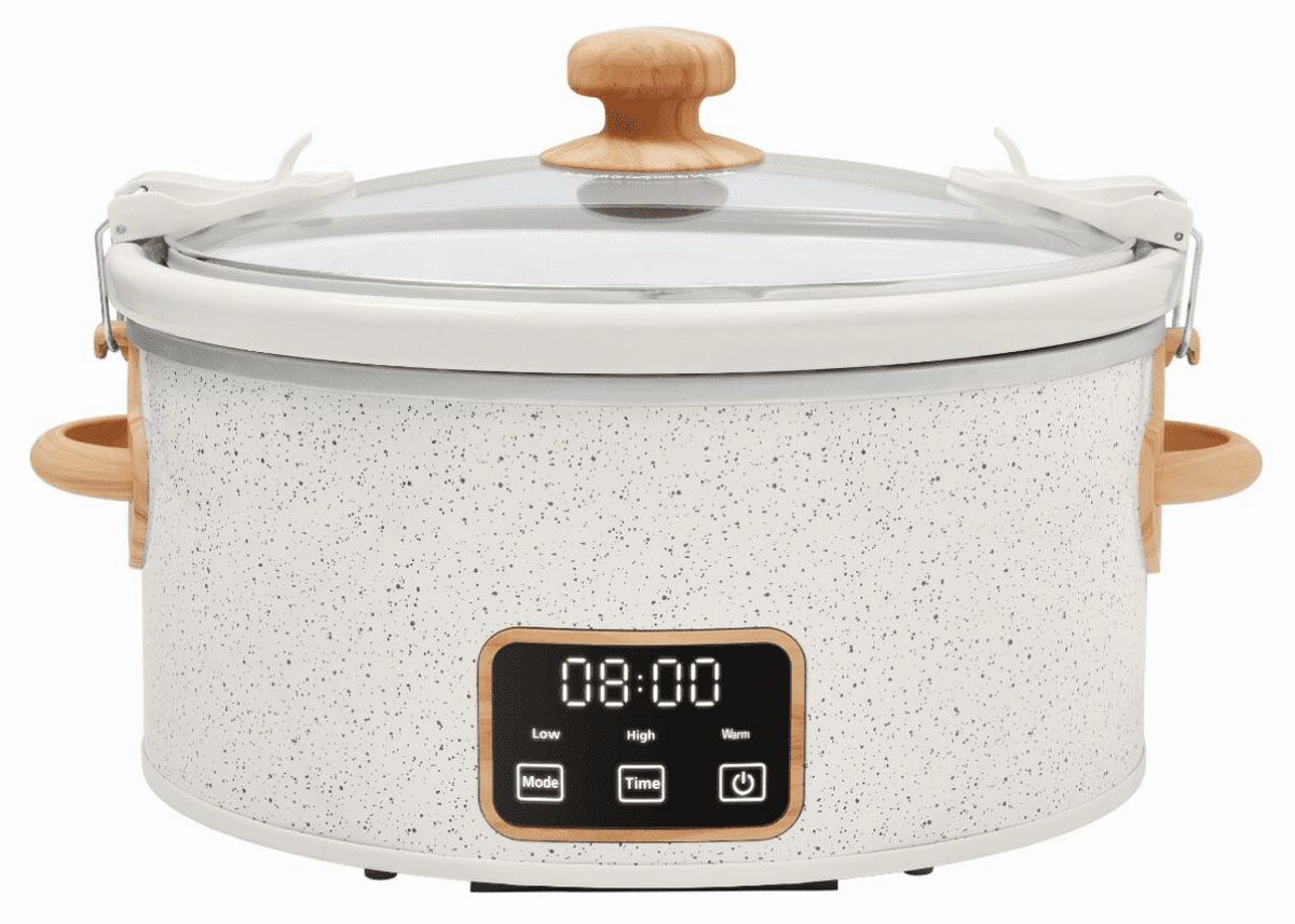 PioneerHome™ Teal Speckle 6 Quart Slow Cooker - PioneerHome™